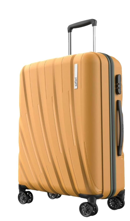 Safari Polyproplyene Hard Shell Cairo 8 Wheels, 5 Years Warranty
