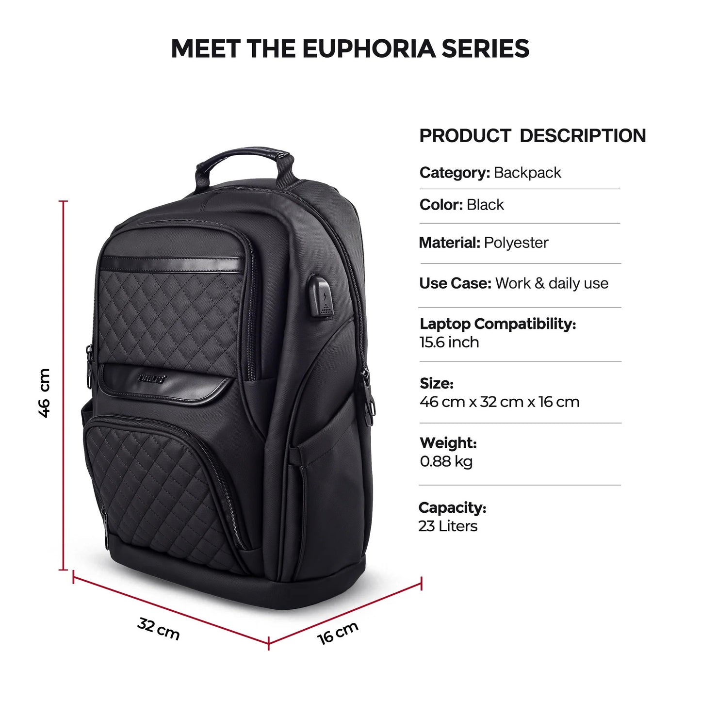 Timus Berlin Professional Laptop Backpack