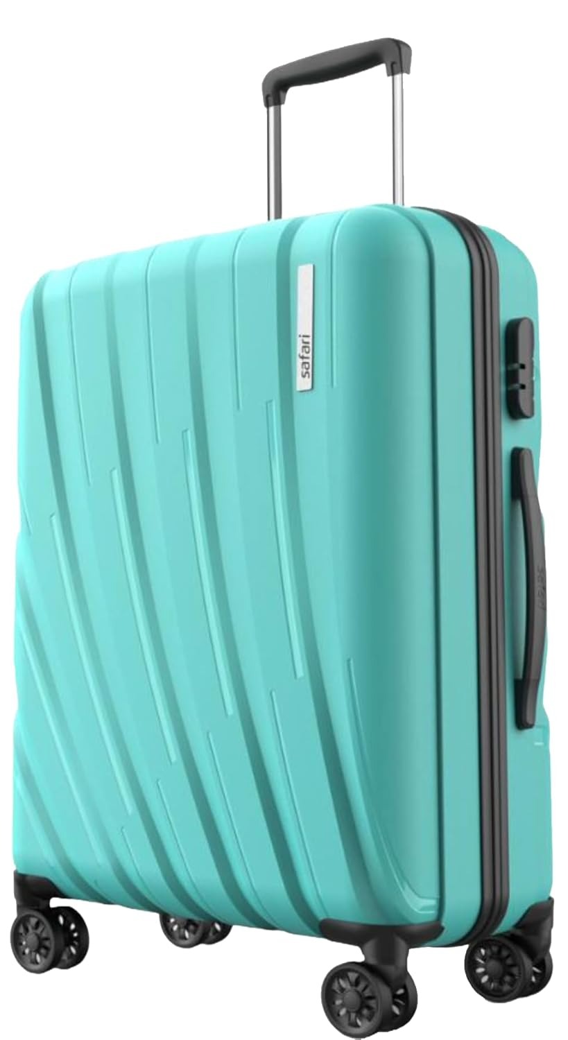 Safari Polyproplyene Hard Shell Cairo 8 Wheels, 5 Years Warranty