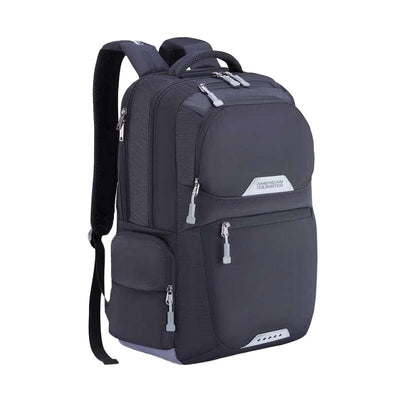 American Tourister Zipper Brett 3.0 Polyester Men's Backpack (Free Size, Black)