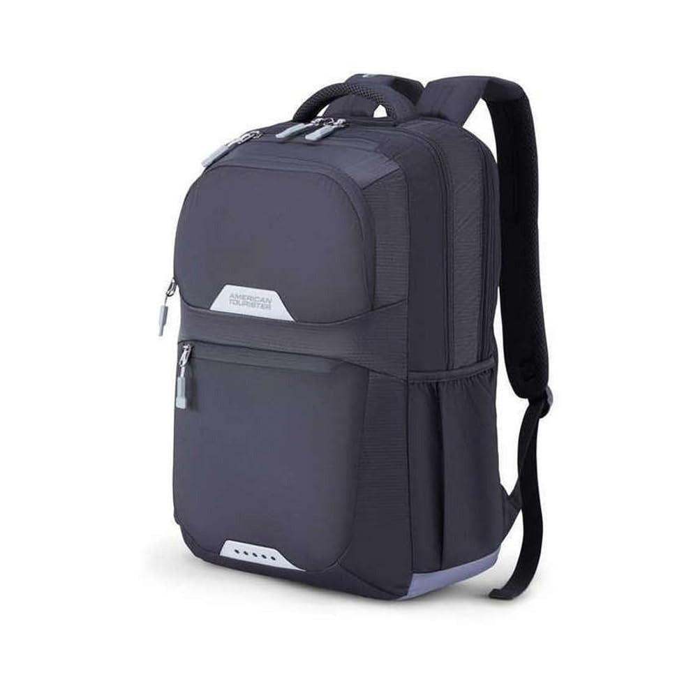 American Tourister Zipper Brett 3.0 Polyester Men's Backpack (Free Size, Black)
