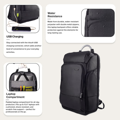 Timus Seattle Professional Laptop Backpack