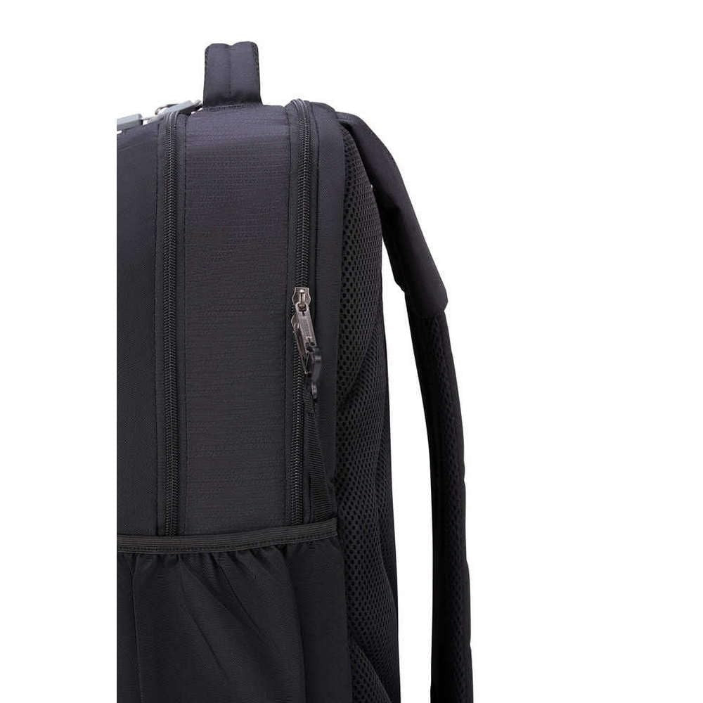 American Tourister Zipper Brett 3.0 Polyester Men's Backpack (Free Size, Black)