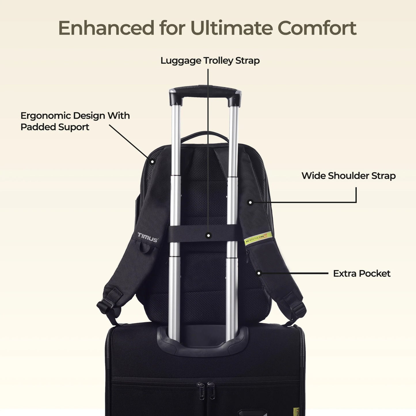 Timus Paris Professional Laptop Backpack