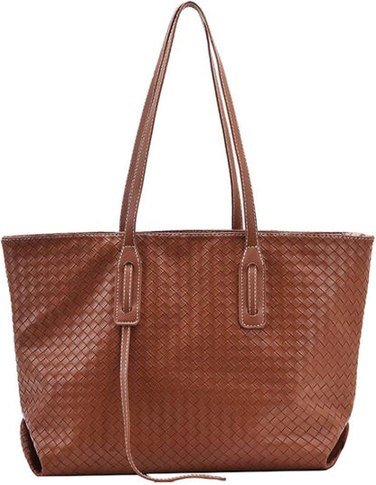 Trendy Large Capacity Women’s Handbag (Beige, Black, Brown)