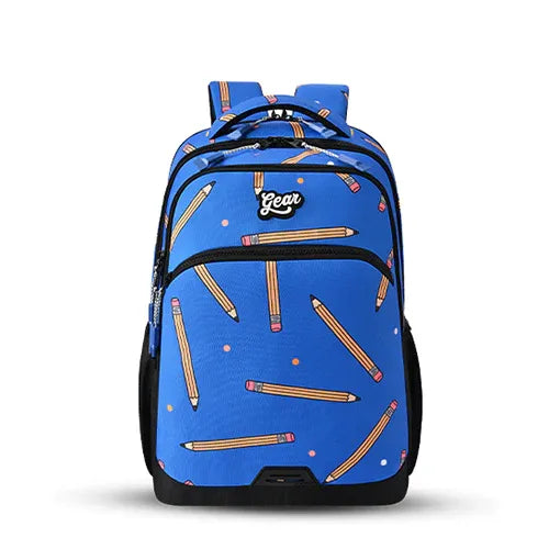 Shuffle 17" Backpack – Blue-Black Gear