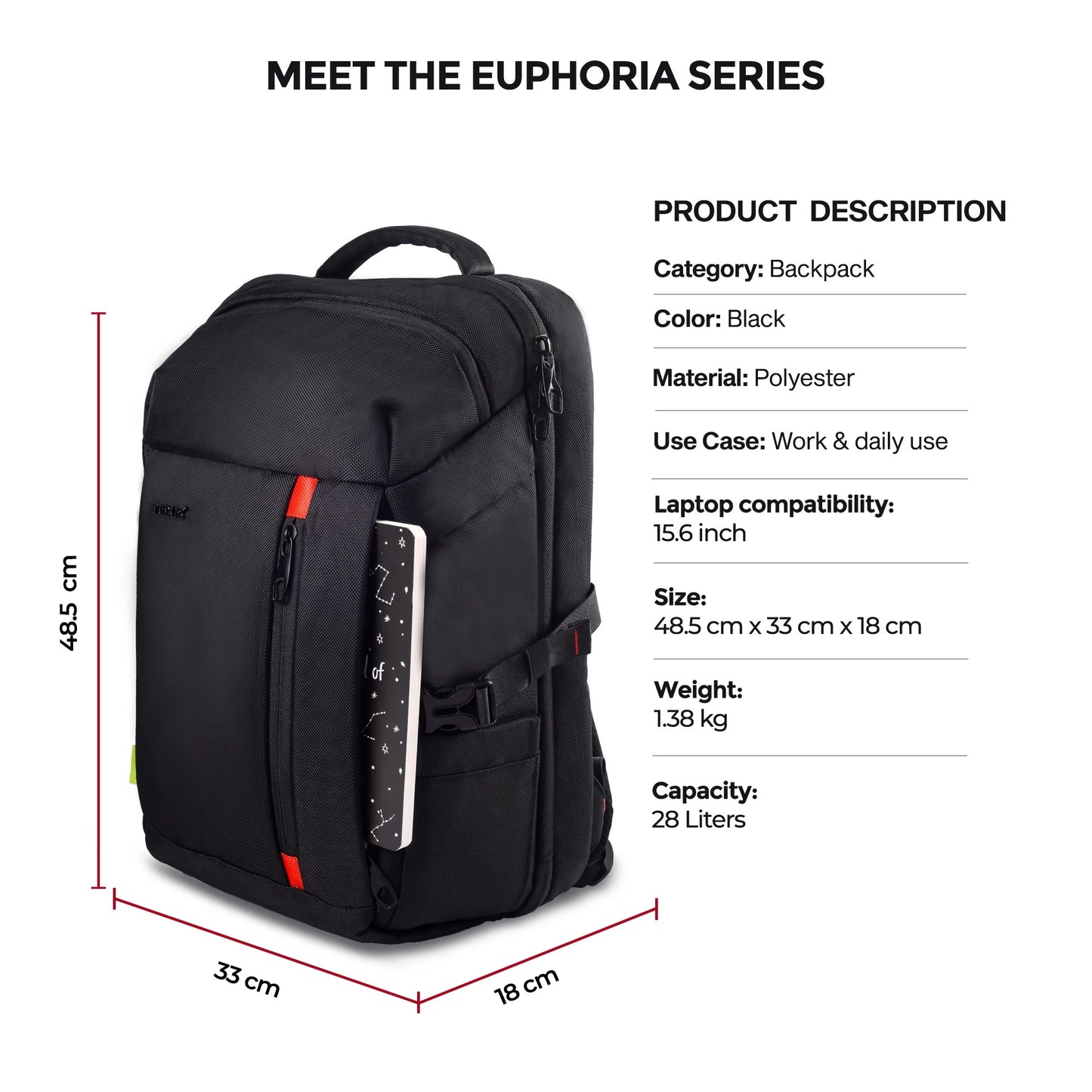 Timus London Professional Laptop Backpack