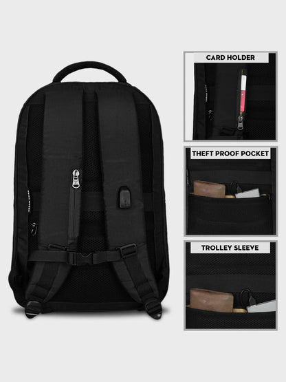 FitPack Pro by Urban Tribe – 35L Versatile Gym & Laptop Backpack for Men & Women