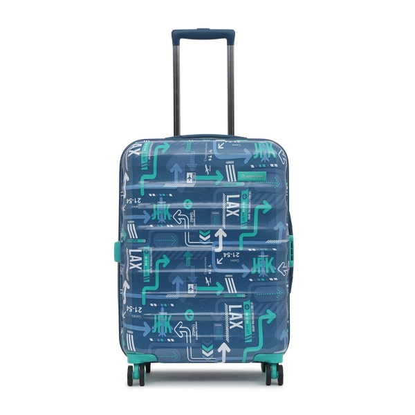 Uppercase JFK Eco Hard Shell Luggage Trolley, Suitcase for Men and Women