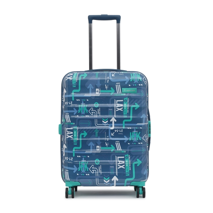 Uppercase JFK Eco Hard Shell Luggage Trolley, Suitcase for Men and Women