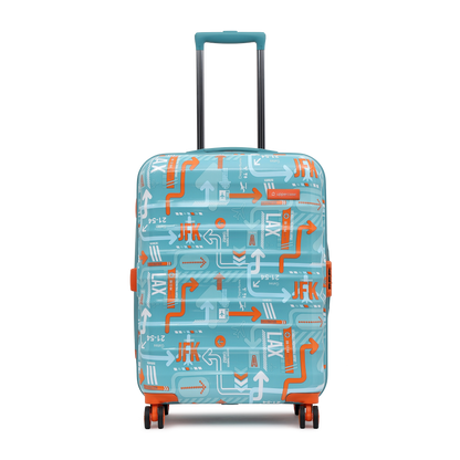 Uppercase JFK Eco Hard Shell Luggage Trolley, Suitcase for Men and Women