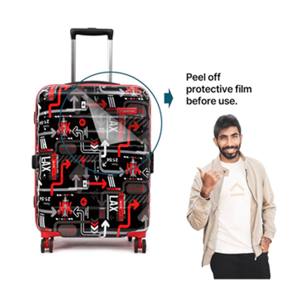 Uppercase JFK Eco Hard Shell Luggage Trolley Set of – Bag Factory®