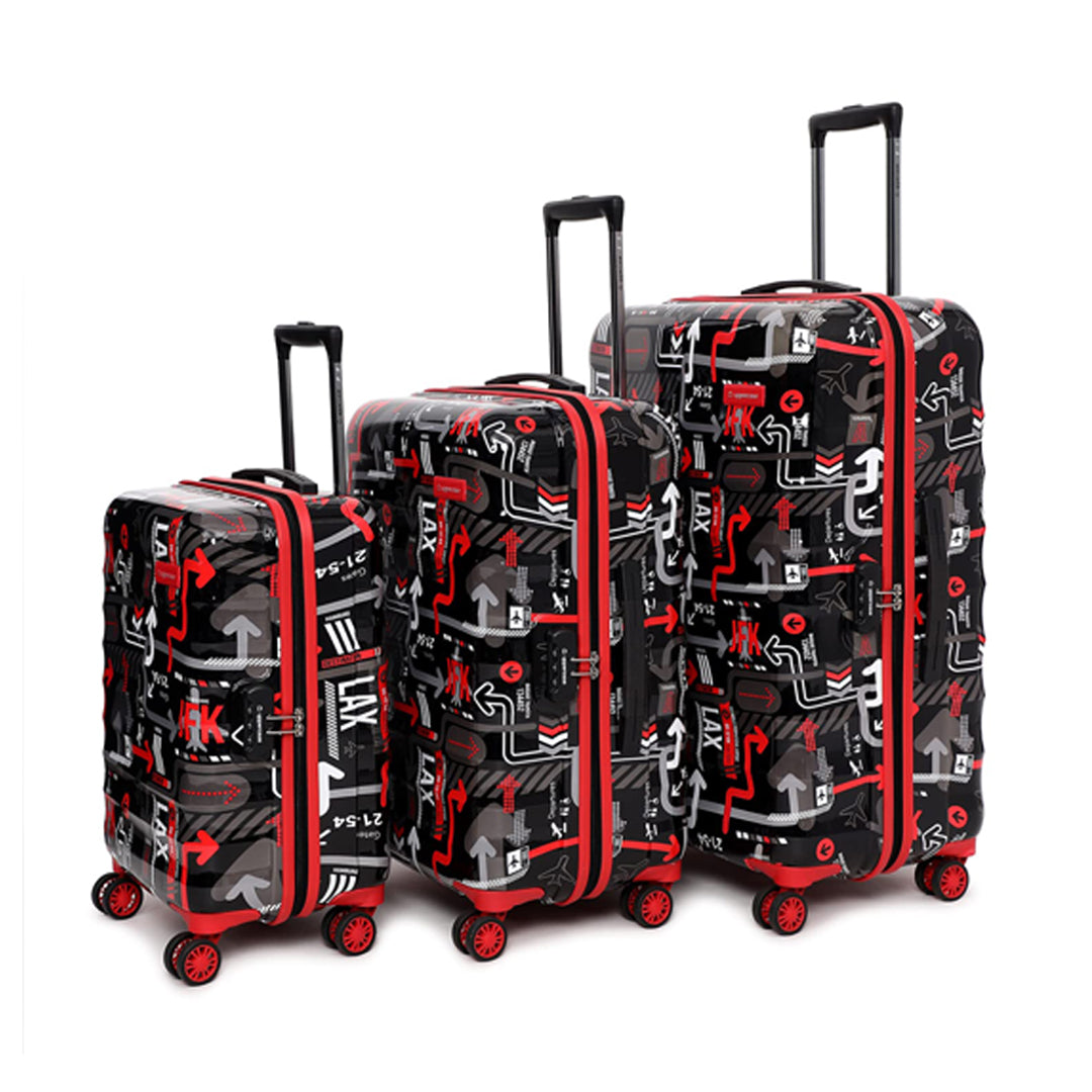 Uppercase JFK Eco Hard Shell Luggage Trolley Set of 3