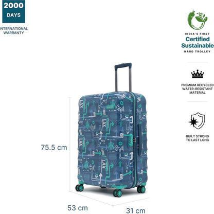 Uppercase JFK Eco Hard Shell Luggage Trolley Set of 3