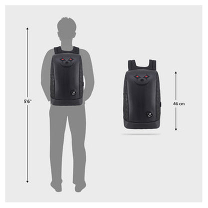 Arctic Fox Joker Anti-Theft Black Laptop bag and Backpack
