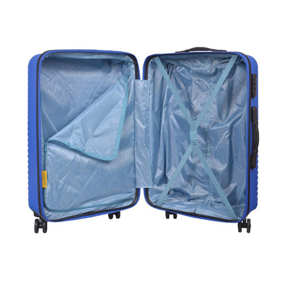 Aristocrat Karl Blue Hard Luggage Trolley