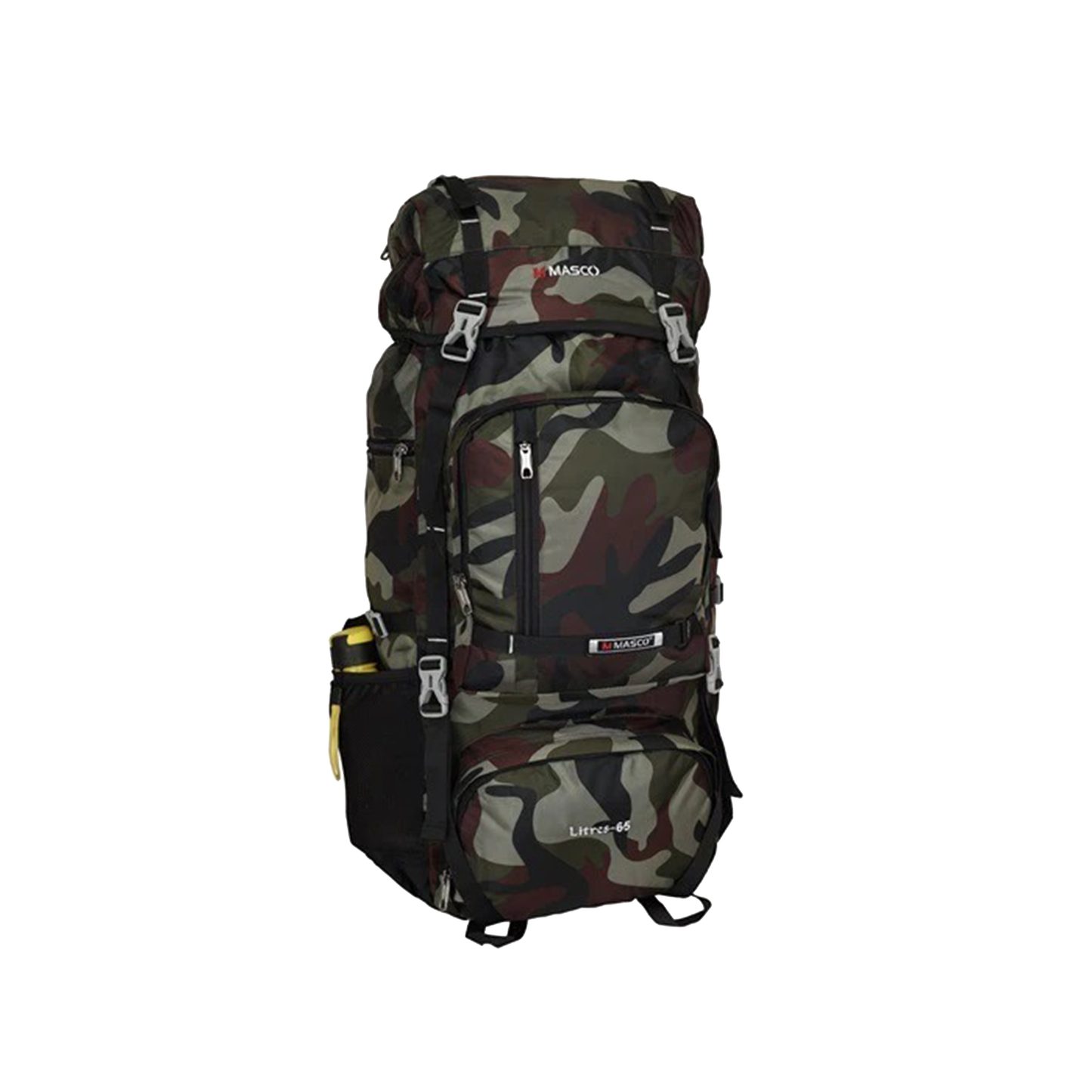 Army Print Camoflauge Trekking Bag, 65Ltr M Masco