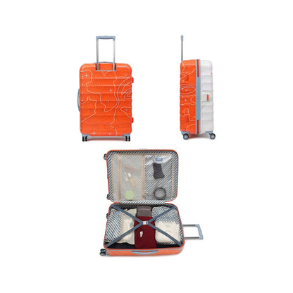 Uppercase Topo Cabin Eco Hardsided Trolley Bag Set of 3