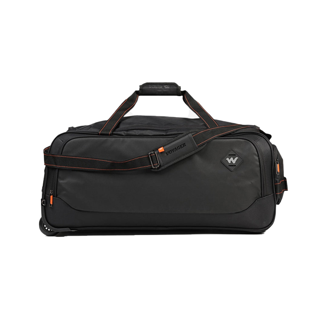 Wildcraft Caster Travel Duffle Bag (12217) - Black