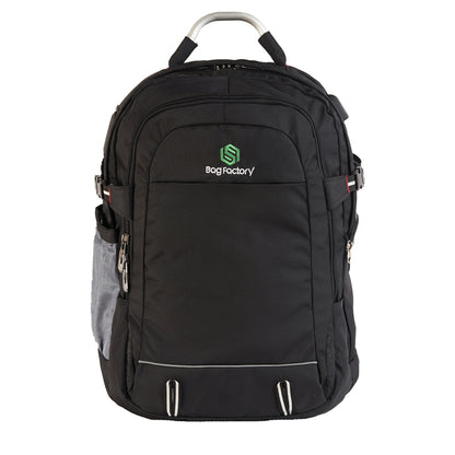 BAG FACTORY Casual Water Resistant Backpack 02 with USB Charging Port 38 Ltrs