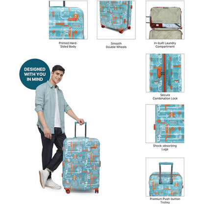 Uppercase JFK Eco Hard Shell Luggage Trolley Set of 3