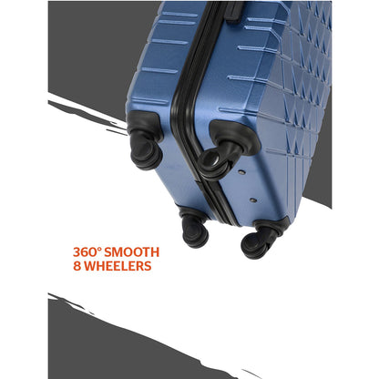 Wildcraft Saiph Hard Trolley Suitcase (12711) -Blue