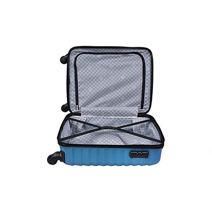 Safari Sonic 55cms Anti Scratch Polycarbonate Hardsided Cabin Luggage (Blue, 55)