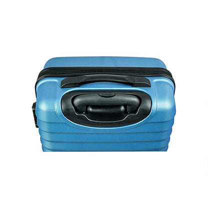 Safari Sonic 55cms Anti Scratch Polycarbonate Hardsided Cabin Luggage (Blue, 55)