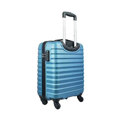 Safari Sonic 55cms Anti Scratch Polycarbonate Hardsided Cabin Luggage (Blue, 55)