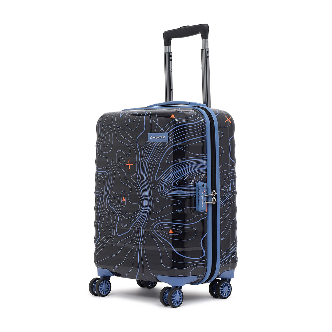 Uppercase Topo Eco Hard Sided Trolley Bag, Travel Suitcase