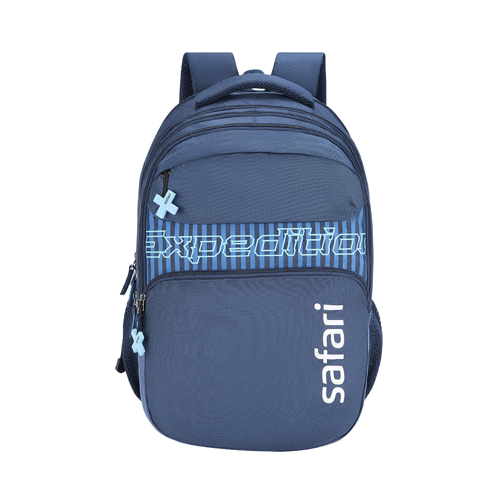 Safari Mega School Backpack - Blue