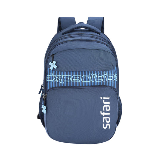 Safari Mega School Backpack - Blue