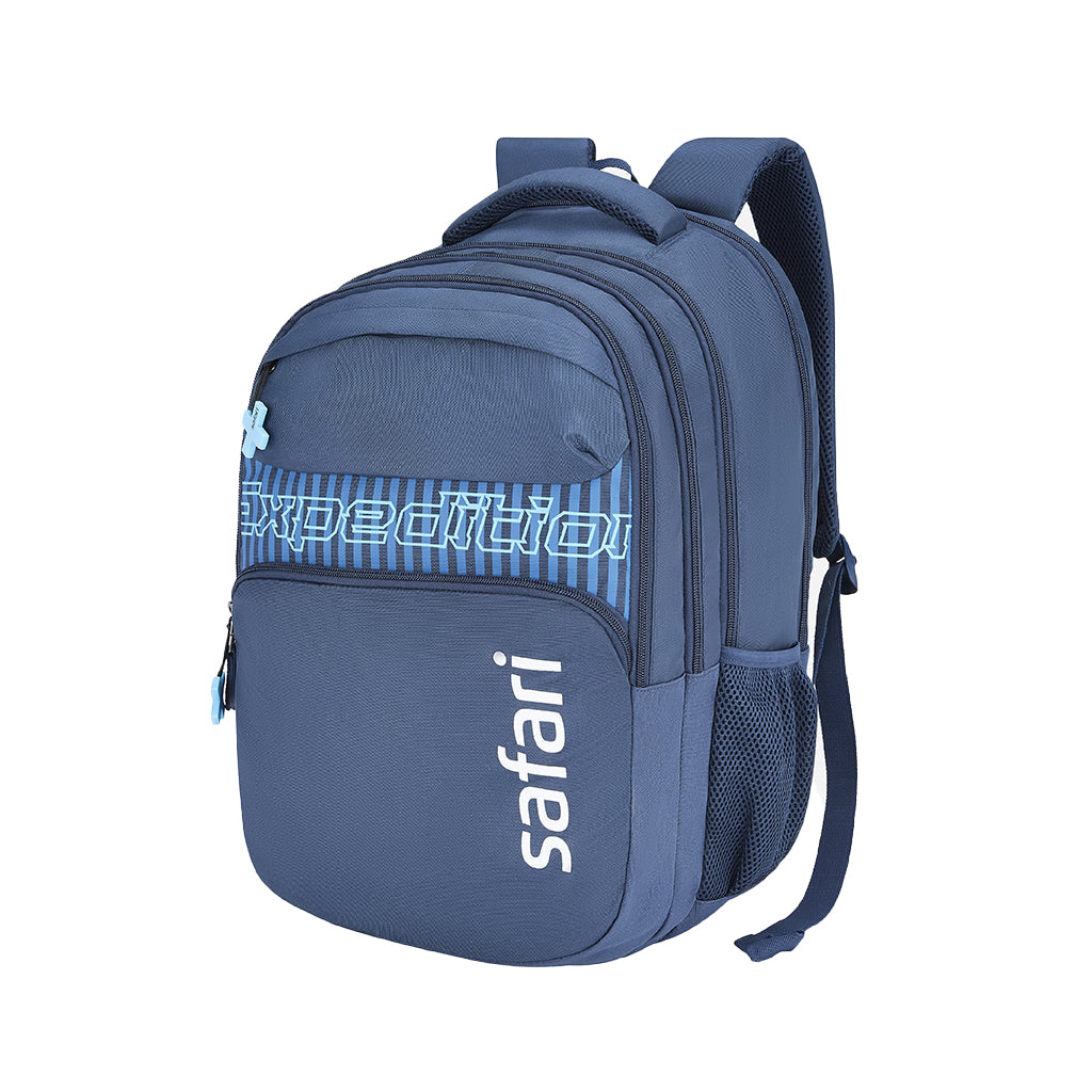 Safari Mega School Backpack - Blue
