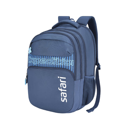 Safari Mega School Backpack - Blue