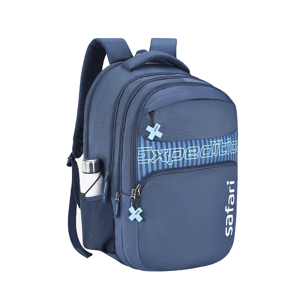 Safari Mega School Backpack - Blue