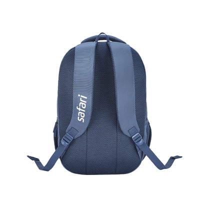 Safari Mega School Backpack - Blue