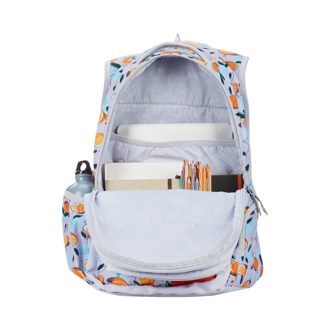 WIKI GIRL 4 Laptop Backpack with Sleeve Separator Grey