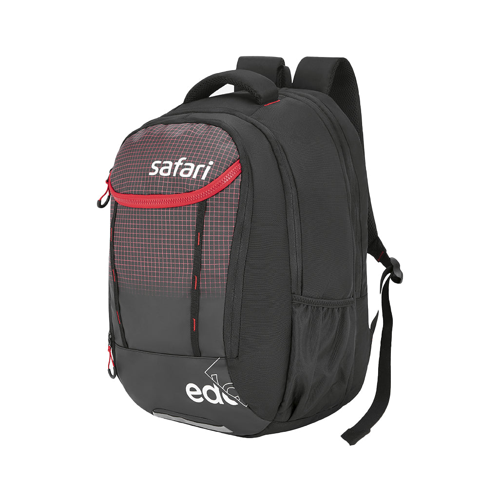 Safari Expand 2 Laptop and Raincover School backpack - Black