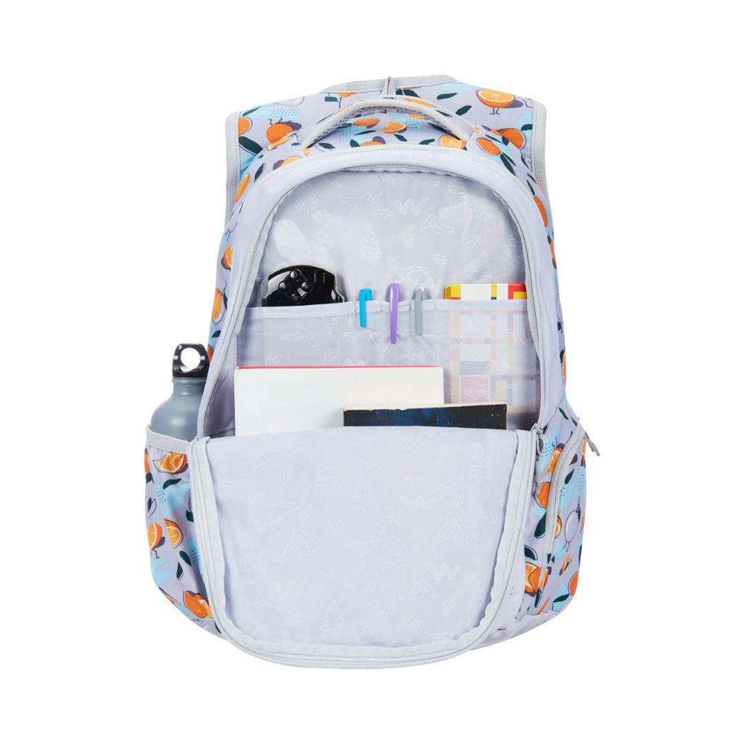 WIKI GIRL 4 Laptop Backpack with Sleeve Separator Grey