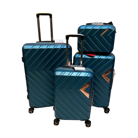 ICARRY Grand Italy Set Of 4 Piece Dual Wheel Trolley