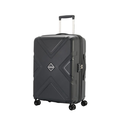 American Tourister Kross SP Rol Polypropylene Combination 8 Wheels Hard Trolley