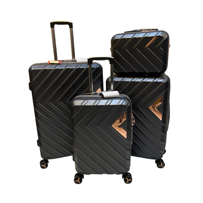 ICARRY Grand Italy Set Of 4 Piece Dual Wheel Trolley