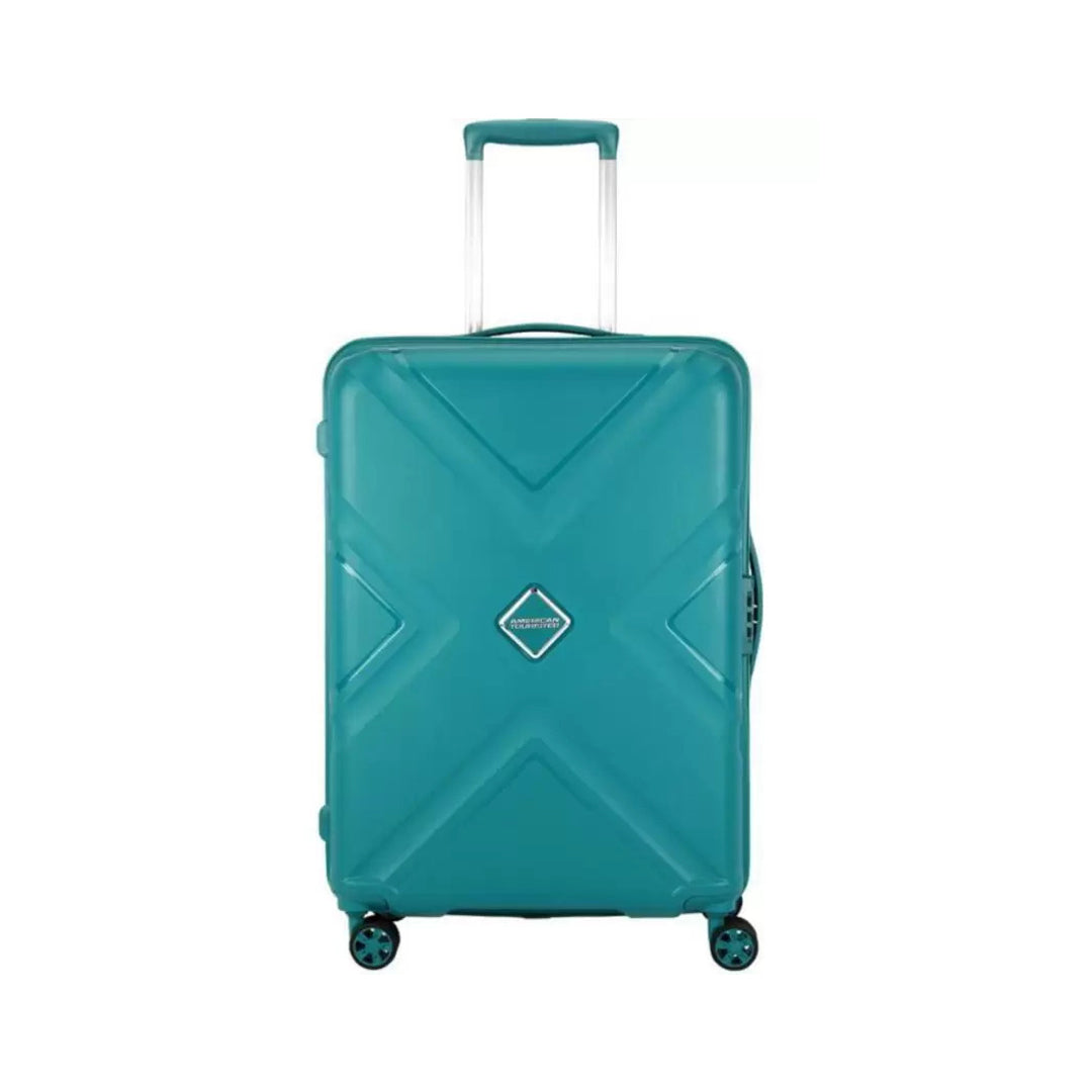 American Tourister Kross SP Rol Polypropylene Combination 8 Wheels Hard Trolley