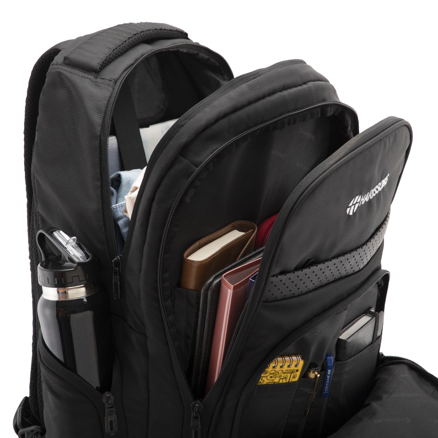 Harissons Clique 36L Executive Laptop Backpack With Trolley (15.6")