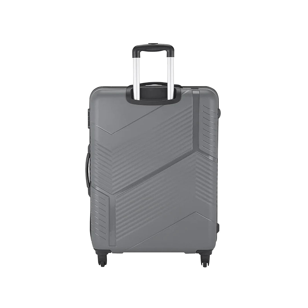 Safari Carter Hard Luggage With 4 Wheels - polypropylene