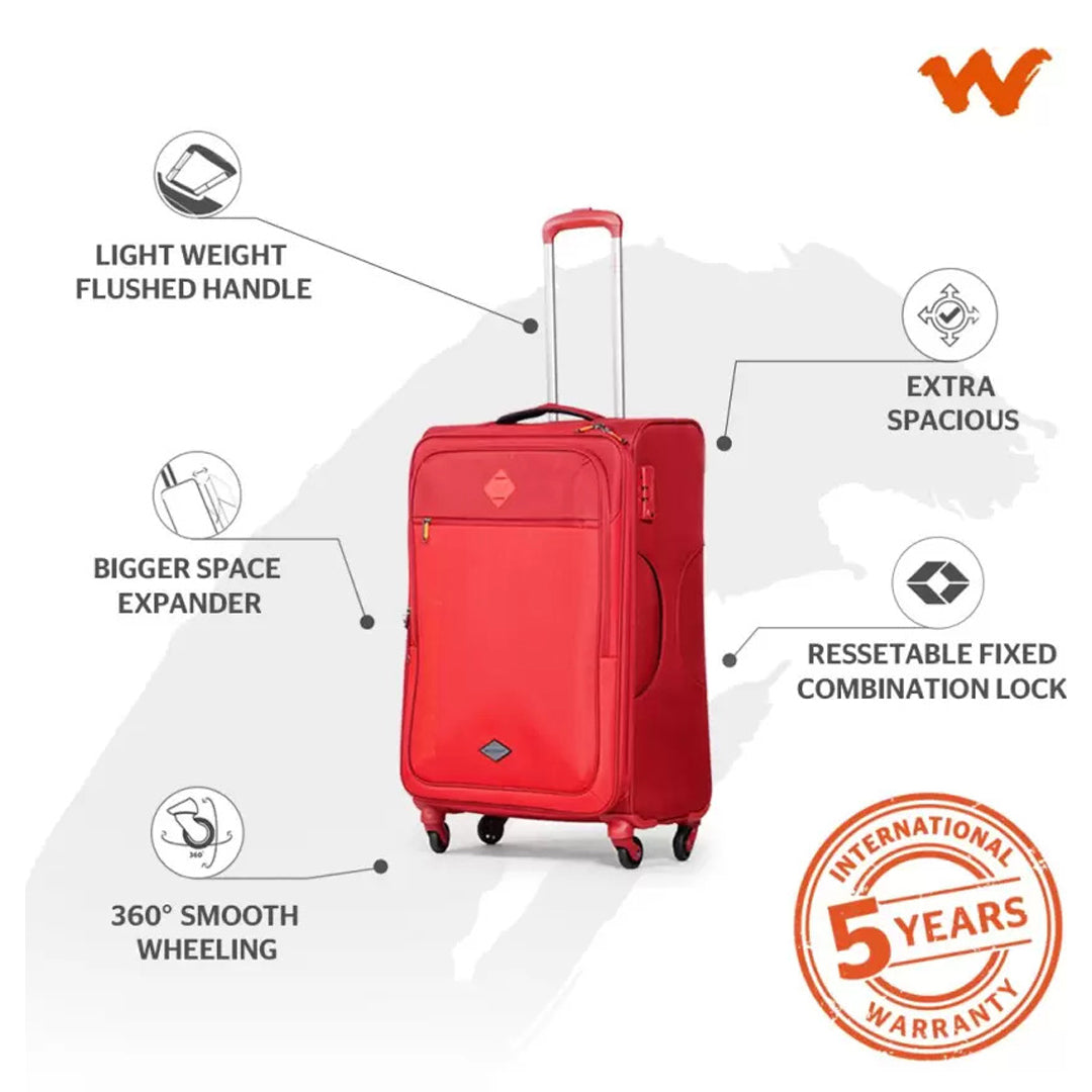 Wildcraft  Dune Plus Large Check-in Suitcase