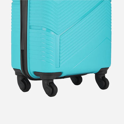 Safari Carter Hard Luggage With 4 Wheels - polypropylene