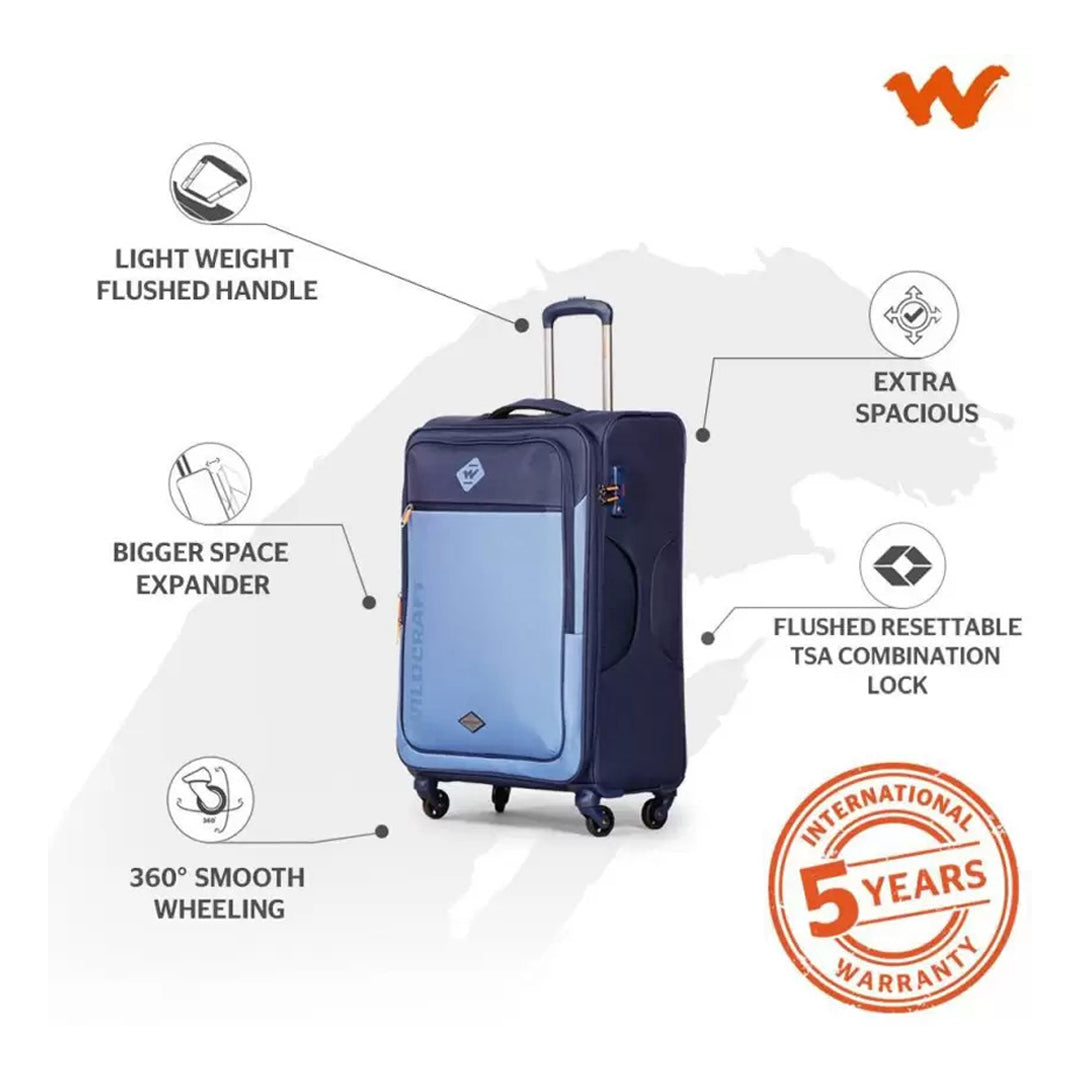 Wildcraft  Dune Plus Large Check-in Suitcase