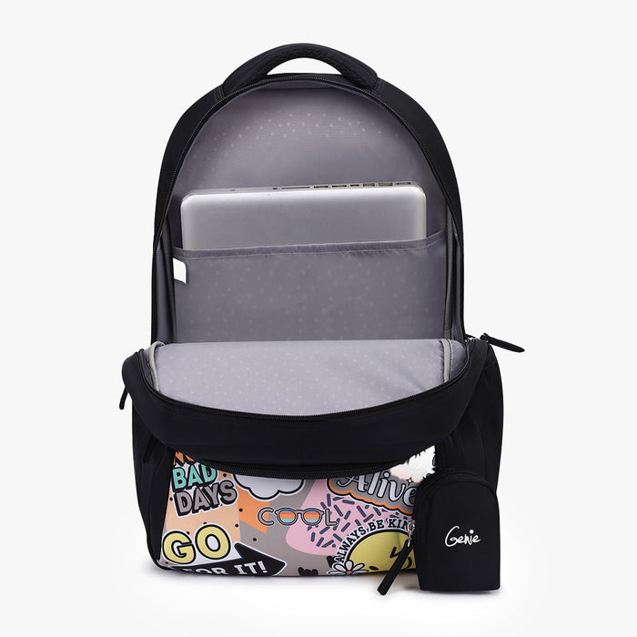 Genie Cool School Backpack - Black