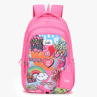 Genie Cool School Backpack - Black